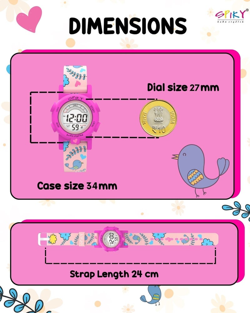 SPIKY Multi-functional Digital Sports Watch for Kids - Image 5